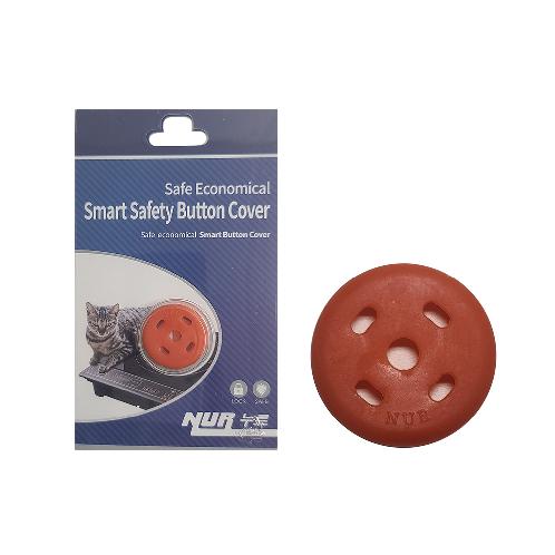 Eunyeontech Safe Economical Smart Safety Button Cover / Orange